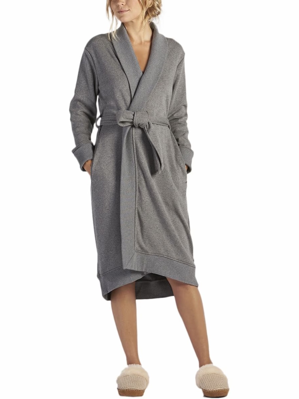 UGG Karoline Robe - NWT - Light Grey - S